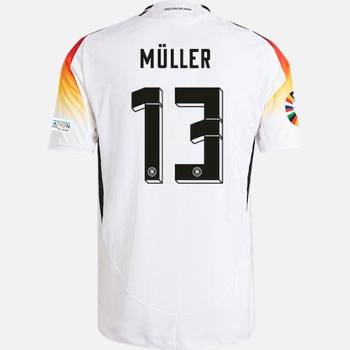 Deutschland Thomas Müller 13 Heimtrikot 2024 Fußballtrikots