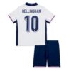 England Bellingham 10 Kinder Heim Trikotsatz 2024 Fußballtrikots