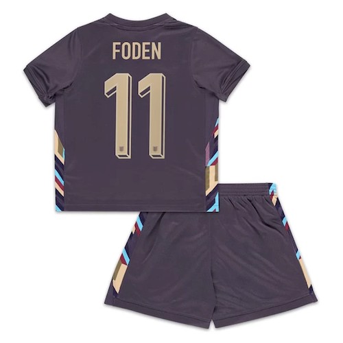 England Foden 11 Auswärts Kinder Trikotsatz 2024