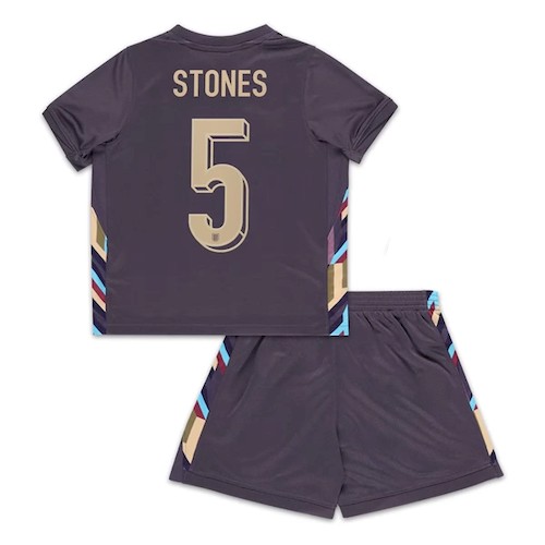 England Stones 5 Kinder Auswärts Trikotsatz 2024 Fußballtrikots