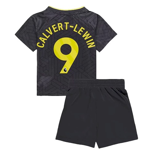 Everton Calvert-Lewin 9 Kinder Auswärts Trikotsatz 2024-25 Fußballtrikots
