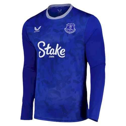 Everton Heimtrikot 2024-25 Fußballtrikots - Langarm