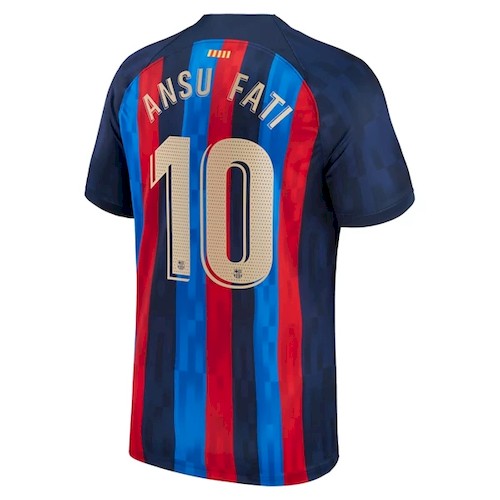 FC Barcelona Ansu Fati 10 Heimtrikot 2022-23 Fußballtrikots
