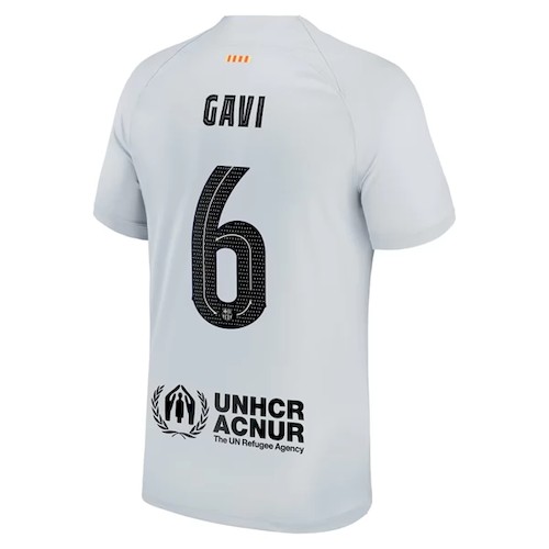 FC Barcelona Gavi 6 3 Trikot 2022 23 Fußballtrikots