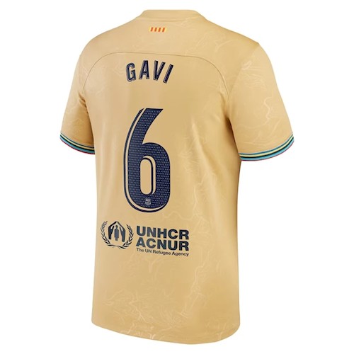 FC Barcelona Gavi 6 Auswärtstrikot 2022-23 Fußballtrikots