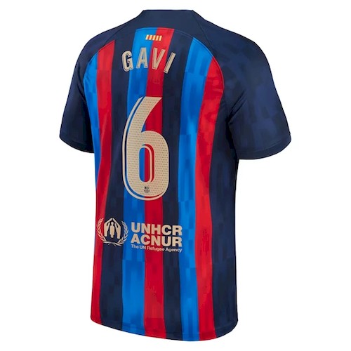 FC Barcelona Gavi 6 Heimtrikot 2022-23 Fußballtrikots