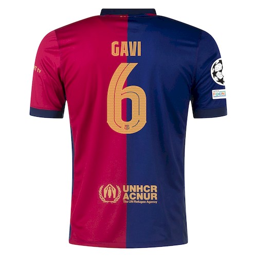 FC Barcelona Gavi 6 Heimtrikot 2024 25 Fußballtrikots