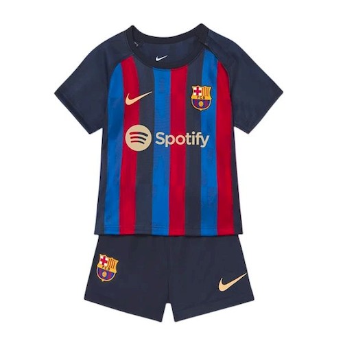 FC Barcelona Kinder Heim Trikotsatz 2022-23 Fußballtrikots
