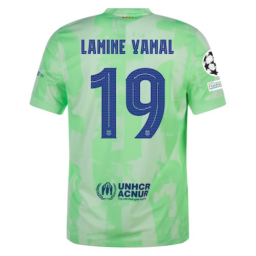FC Barcelona Lamine Yamal 19 3. Trikot 2024-25 Fußballtrikots