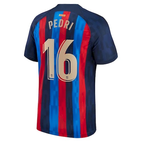 FC Barcelona Pedri 16 Heimtrikot 2022 23 Fußballtrikots