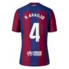 FC Barcelona R Araujo 4 Heimtrikot 2023 24 Fußballtrikots