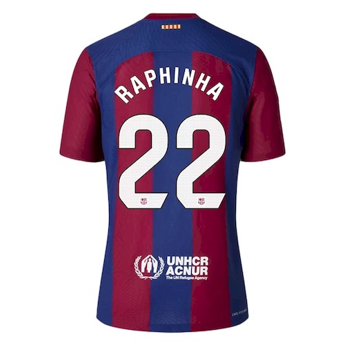 FC Barcelona Raphinha 22 Heimtrikot 2023-24 Fußballtrikots