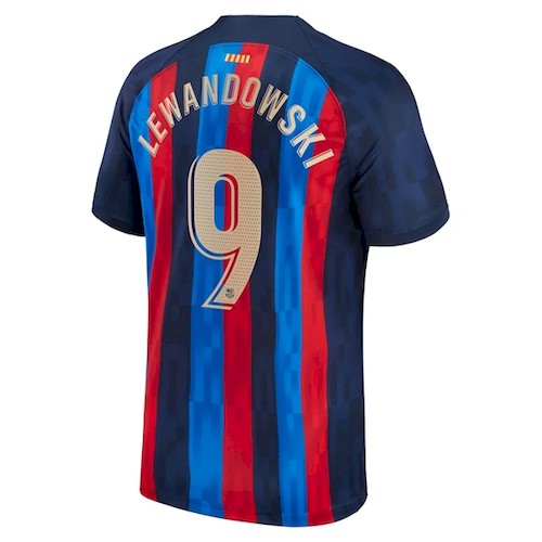 FC Barcelona Robert Lewandowski 9 Heim Fußballtrikots kaufen 2022-23