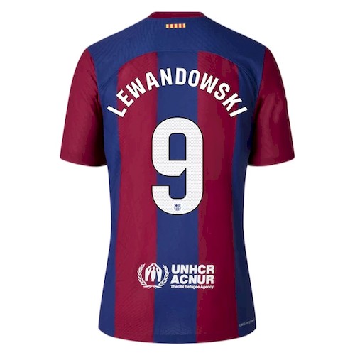 FC Barcelona Robert Lewandowski 9 Heim Fußballtrikots kaufen 2023-24