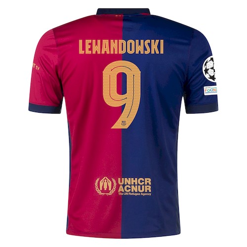 FC Barcelona Robert Lewandowski 9 Heim Fußballtrikots kaufen 2024 25