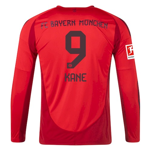 FC Bayern München Harry Kane 9 Heim Fußballtrikots kaufen 2024-25 - Langarm