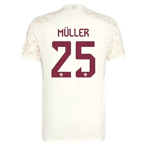 FC Bayern München Thomas Müller 25 3rd Fußballtrikots kaufen 2023-24
