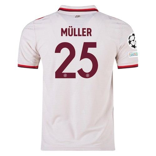 FC Bayern München Thomas Müller 25 3rd Fußballtrikots kaufen 2024-25