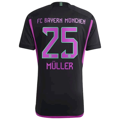 FC Bayern München Thomas Müller 25 Auswärts Fußballtrikots kaufen 2023-24