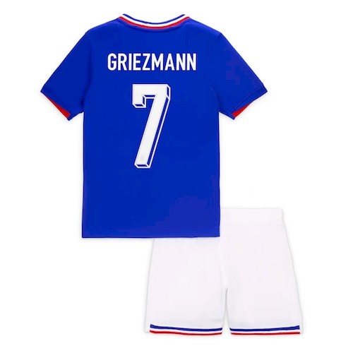 Frankreich Griezmann 7 Heim Kinder Trikotsatz 2024