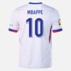 Frankreich Kylian Mbappé 10 Auswärtstrikot 2024 Fußballtrikots