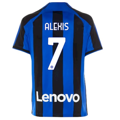 Inter Mailand Alexis Sánchez 7 Heimtrikot 2022-23 Fußballtrikots