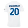 Inter Mailand Çalhanoğlu 20 Auswärtstrikot 2023 24 Fußballtrikots