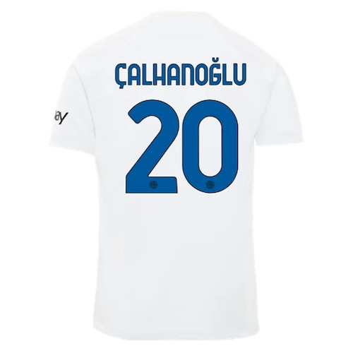 Inter Mailand Çalhanoğlu 20 Auswärtstrikot 2023-24 Fußballtrikots