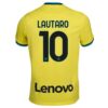 Inter Mailand Lautaro Martínez 10 3 Trikot 2022 23 Fußballtrikots