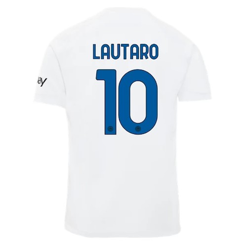 Inter Mailand Lautaro Martínez 10 Auswärtstrikot 2023-24 Fußballtrikots