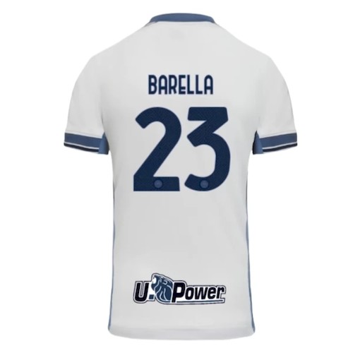 Inter Mailand Nicolò Barella 23 Auswärtstrikot 2024-25 Fußballtrikots
