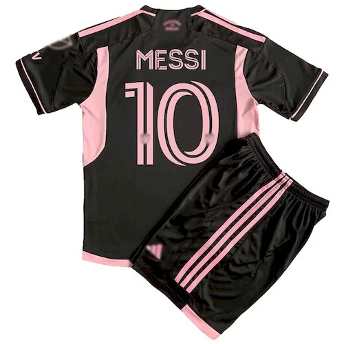 Inter Miami CF Messi 10 Auswärts Kinder Trikotsatz 2023 2024