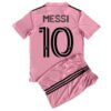 Inter Miami CF Messi 10 Kinder Heim Trikotsatz 2023 2024 Fußballtrikots