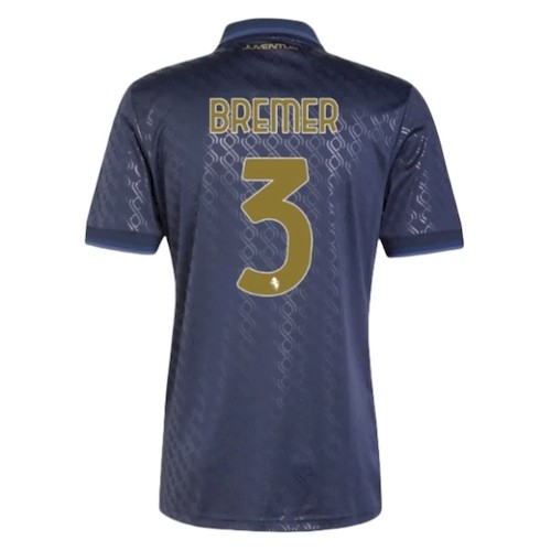 Juventus Bremer 3 3. Trikot 2024-25 Fußballtrikots