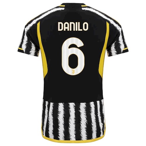 Juventus Danilo 6 Heimtrikot 2023-24 Fußballtrikots