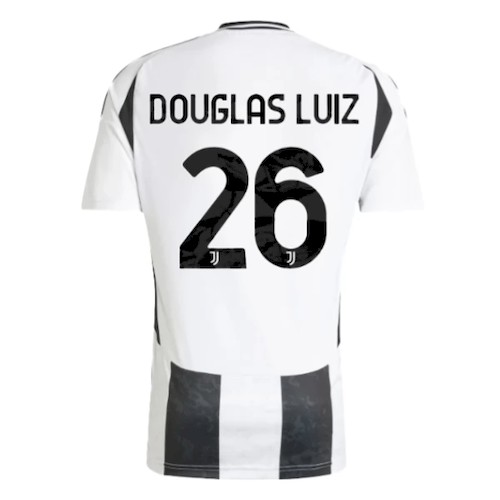 Juventus Douglas Luiz 26 Heimtrikot 2024-25 Fußballtrikots
