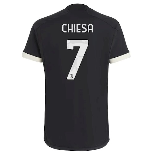 Juventus Federico Chiesa 7 3. Trikot 2023-24 Fußballtrikots