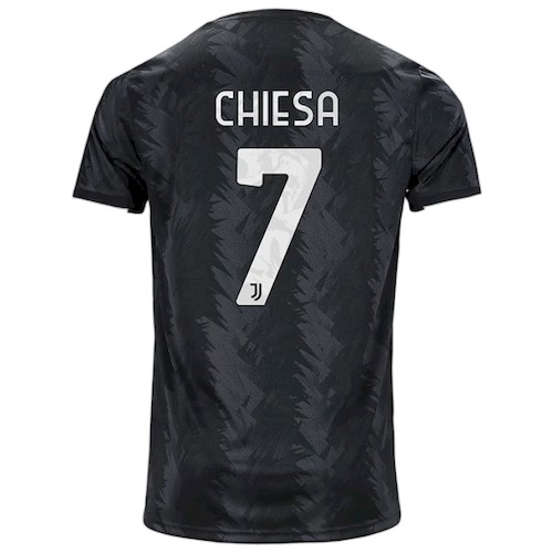Juventus Federico Chiesa 7 Auswärtstrikot 2022-23 Fußballtrikots