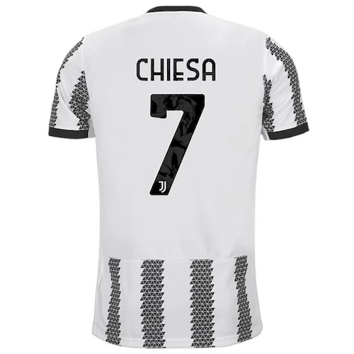Juventus Federico Chiesa 7 Heimtrikot 2022-23 Fußballtrikots