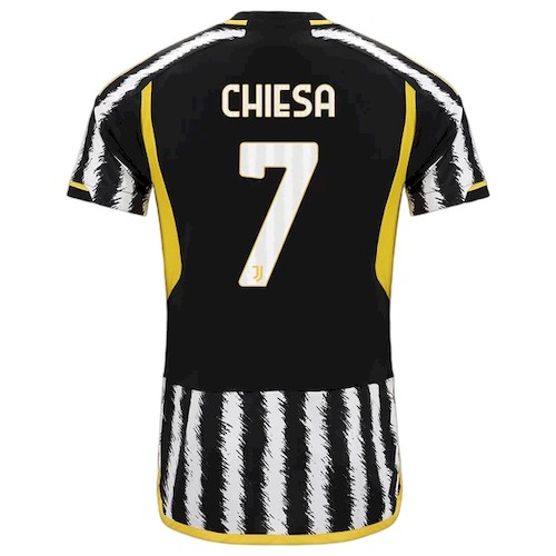 Juventus Federico Chiesa 7 Heimtrikot 2023-24 Fußballtrikots