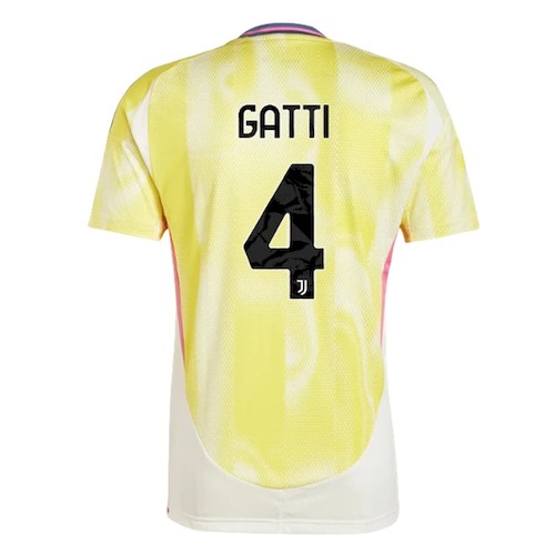 Juventus Gatti 4 Auswärtstrikot 2024-25 Fußballtrikots