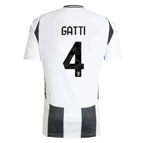 Juventus Gatti 4 Heimtrikot 2024-25 Fußballtrikots
