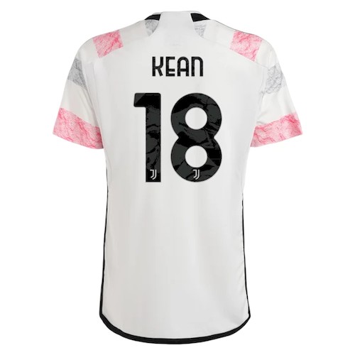Juventus Kean 18 Auswärtstrikot 2023-24 Fußballtrikots