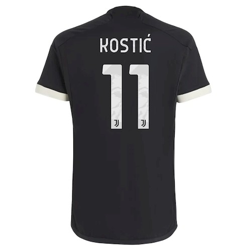 Juventus Kostic 11 3. Trikot 2023-24 Fußballtrikots