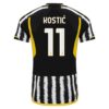 Juventus Kostic 11 Heimtrikot 2023 24 Fußballtrikots