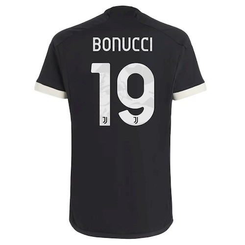 Juventus Leonardo Bonucci 19 3. Trikot 2023-24 Fußballtrikots