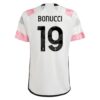 Juventus Leonardo Bonucci 19 Auswärtstrikot 2023 24 Fußballtrikots