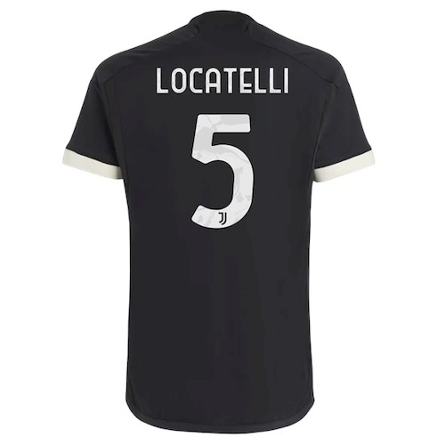 Juventus Locatelli 5 3. Trikot 2023-24 Fußballtrikots