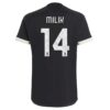 Juventus Milik 14 3 Trikot 2023 24 Fußballtrikots