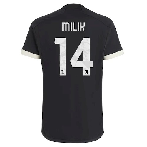 Juventus Milik 14 3. Trikot 2023-24 Fußballtrikots
